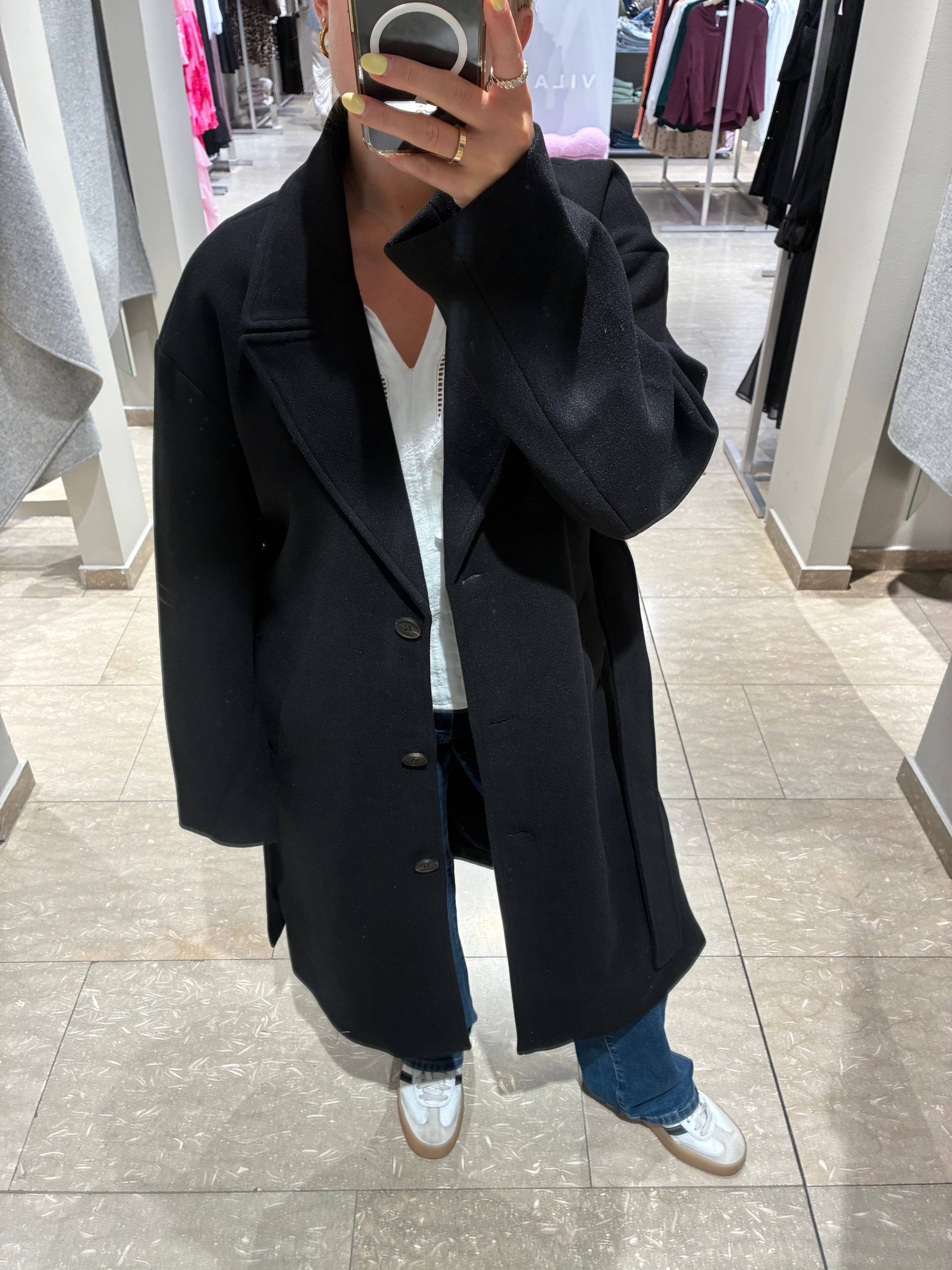 VICLAUDIA Coat - Black Beauty